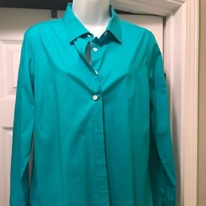 Classic JCrew Haberdashery Button Down in Teal